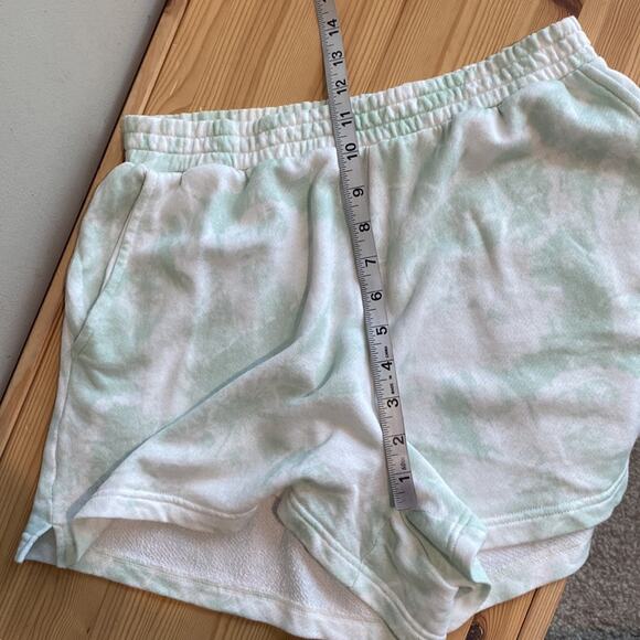 Rails Jane French Terry Tie Dye Short Mint Green S - Picture 11 of 12